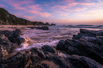 Sunrise at Horse Head Rock, Bermagui, New South Wales, Australia