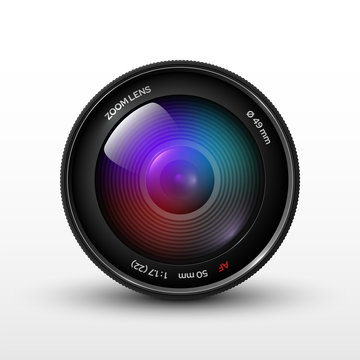 Photographic lens or objective of digital photo camera