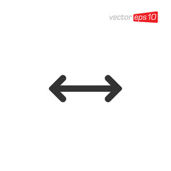 Arrow Direction Sign Icon Design Vector