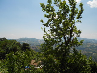 view from the mountain, San Marino