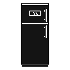 Modern fridge icon. Simple illustration of modern fridge vector icon for web design isolated on white background