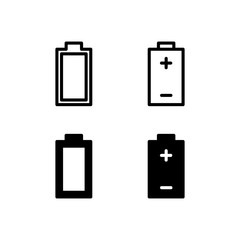 Battery 48 Pixel Outline Glyph Icon Vector