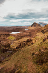 Quiraing auf Isle of skye