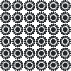 seamless geometric patterns. Black and white line backgrounds collection. 