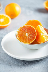 Fototapeta na wymiar Sweet fresh oranges