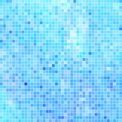 abstract vector square pixel mosaic background