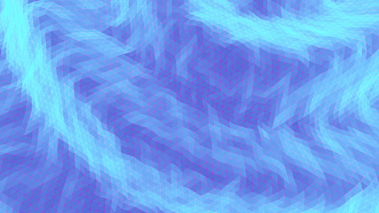 abstract background with wavy glowing digital surface