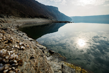 lake in the mountains