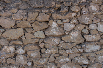 close up of mountain rocks texture background, banner with irregular pattern
