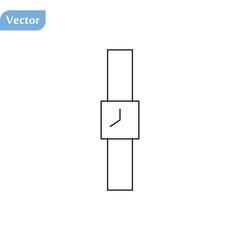 Watch icon,vector illustration. Flat design style. vector watch icon illustration isolated on White background, watch icon Eps10. watch icons graphic design vector symbols.