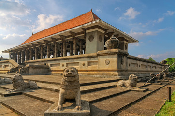 Colombo, Sri Lanka. Independence Memorial Hall is a national monument built for commemoration of...