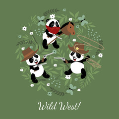 christmas card with deer