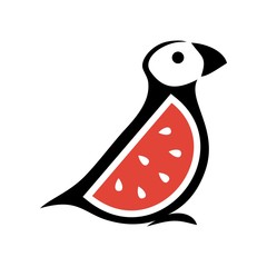 watermelon bird