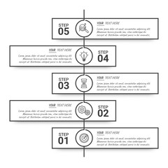 Business Infographic template. Thin line design with numbers 3, 4, 5, 6  options or steps.