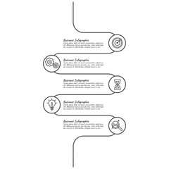 vector illustration Infographic design template with icons and 3, 4, 5, 6 options or steps. Can be used for process, presentations, layout, banner,info graph.