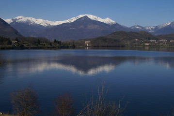 Fototapeta premium Mountain view in Turine Italy