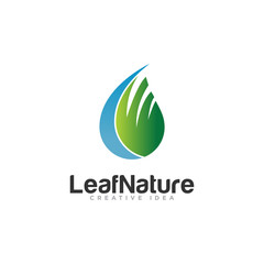 Fototapeta premium Nature Ecology Logo Design Vector