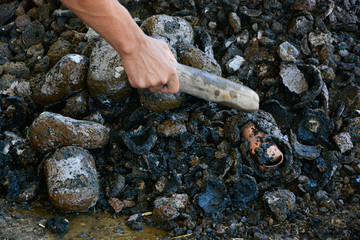 The forge, cowbell factory, craft work.