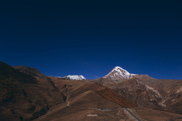 mountain landscape in the himalayas
