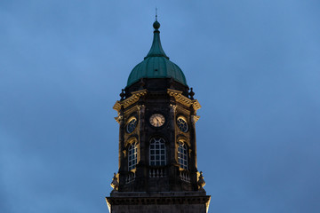 Dublin castle clock tower, Ireland