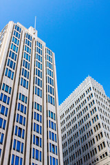 Obraz premium Modern office buildings in Berlin, Germany