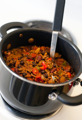 Chili in pot