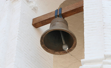 Ortodox church bell upside