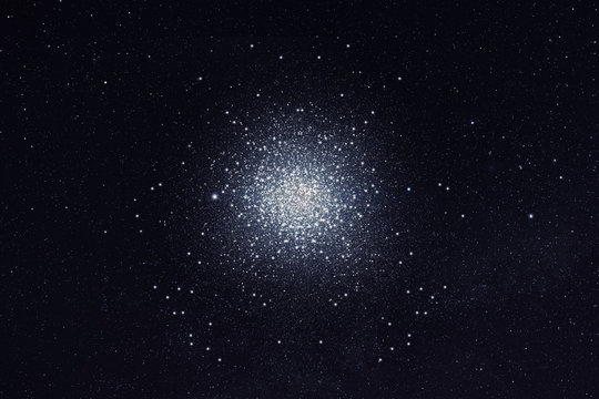 3D Illustration of big globular cluster