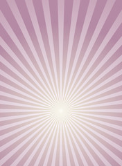 Sunlight retro bright background. violet color burst background.