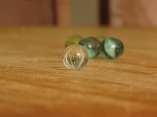 bottle on wooden table