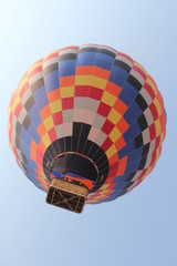 colorful aerostatic balloon