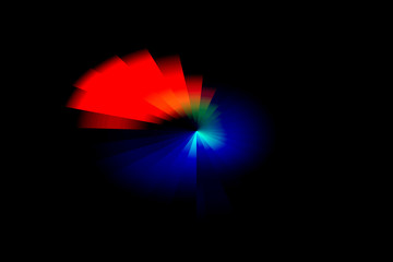 Abstract image with random pattern