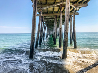 pier on the beach