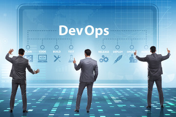 DevOps software development IT concept