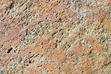  red and brown patterned granite