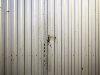 Spoiled and dirty metallic background