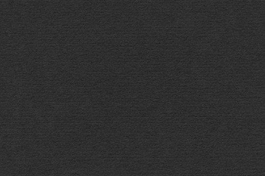 High Resolution Black Recycled Striped Kraft Paper Coarse Grain Texture