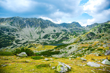 Fototapeta na wymiar Landscape in Retezat mountains, Romania