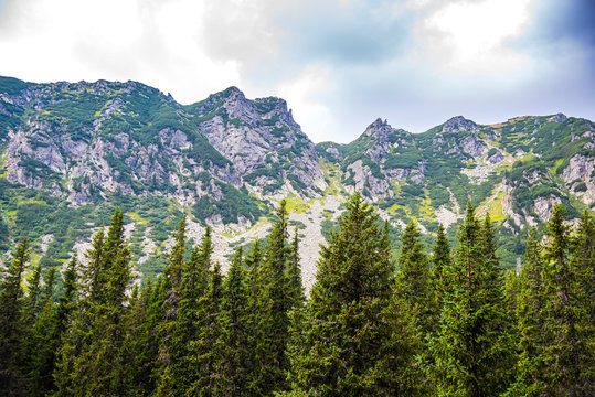 Landscape in Retezat mountains, Romania