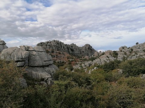 Rocas Torcal de Antequera Parques Naturales Espa&ntilde;a Malaga Andalucia 