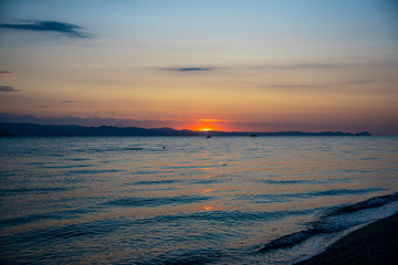 Obraz premium Landscape at the sea in Greece