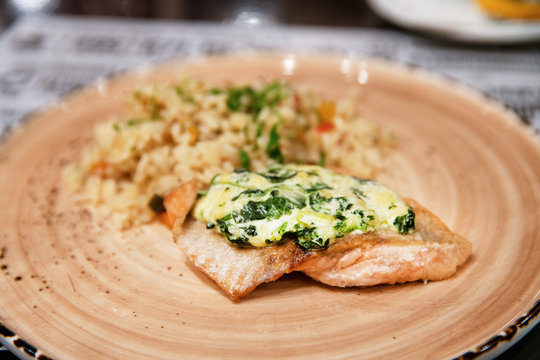 Pink salmon - variety of salmon fish