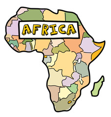 Africa graphic