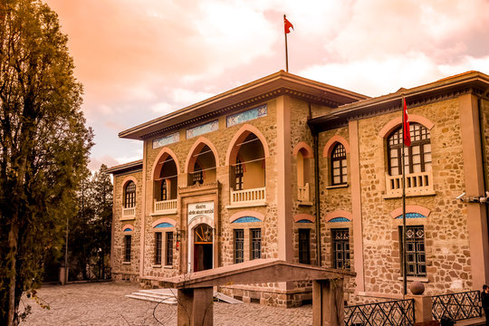 Ankara Old Parliament Building, Ulus Atatürk Statue And Old Hamamönü Houses