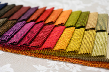 collection de tissu pour la confection