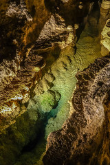 Underground water source in Carlsbad Caverns National Park, New Mexico, United States