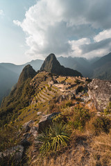 Fototapeta na wymiar Machu Picchu in Peru