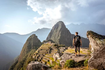 Deurstickers Machu Picchu Machu Picchu in Peru