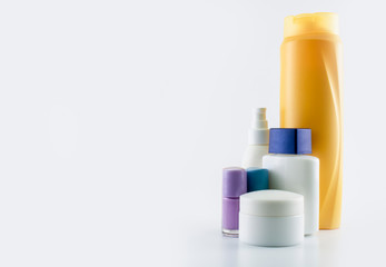 Personal care kit. Photo was taken in the studio against white background.
