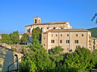 Italy, Umbria, Sassoferrato Parish of Saint Peter Apostle.